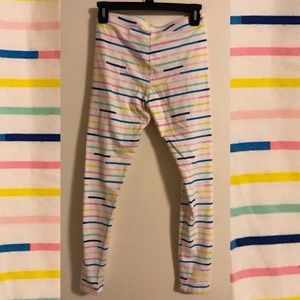Cat and Jack Pastel Stripe Leggings